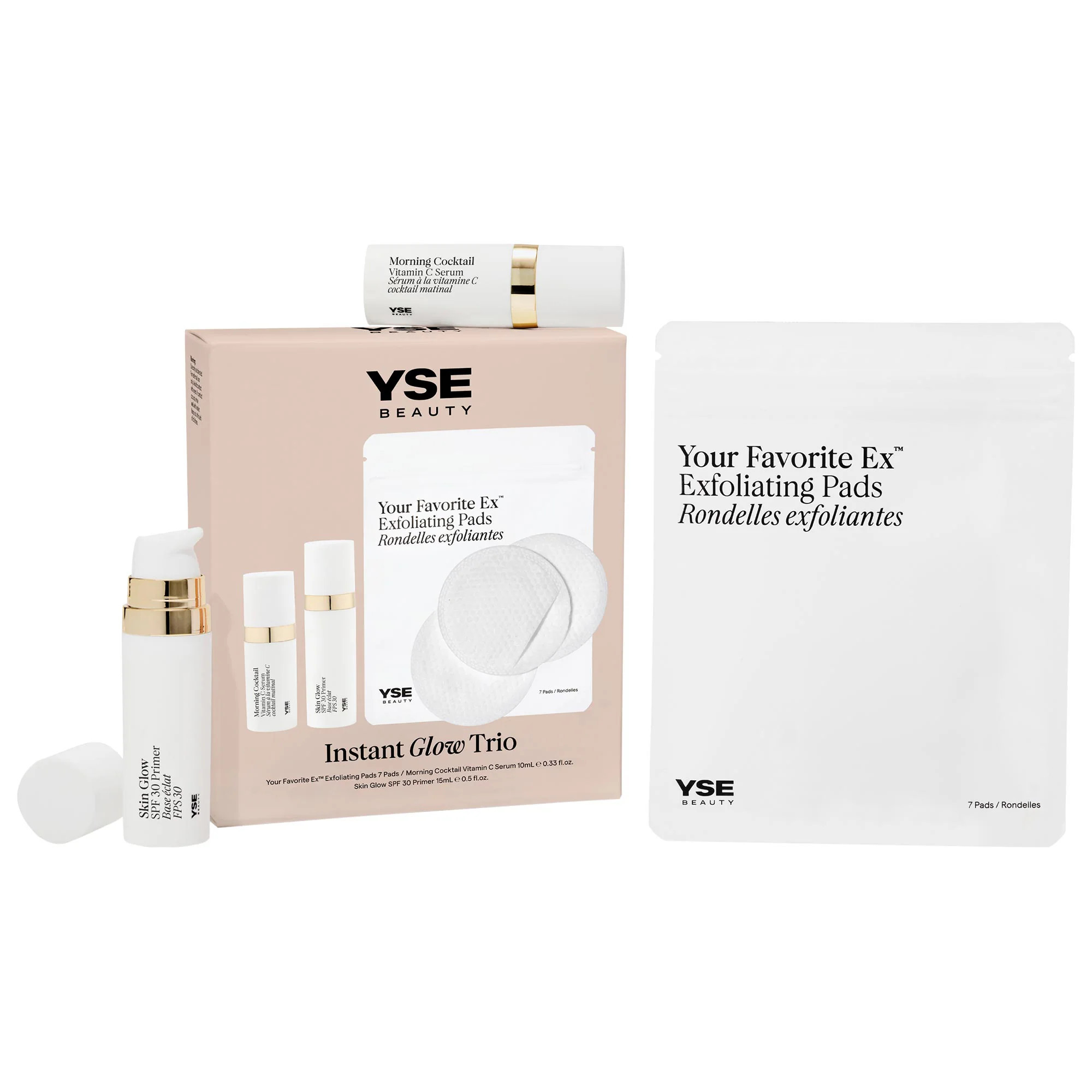 YSE Beauty Instant Glow Trio Skincare Gift Set | Sephora (US)