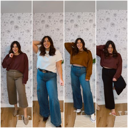 Spanx spring haul with the wide leg jeans and twill stretch pants! Size XL in jeans and size 1X in pants. XL in air essentials for oversized feel. CODE NINAXSPANX 

#LTKSeasonal #LTKcurves #LTKstyletip