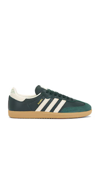 Samba OG in Dark Green | Revolve Clothing (Global)