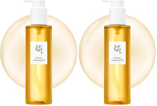 Beauty of Joseon Ginseng Cleansing Oil Waterproof Makeup Remover for Sensitive, Acne-Prone Facial Skin. Korean Skin Care for Men and Women, 210ml, 7.1 fl.oz (Pack of 2) | Amazon (US)