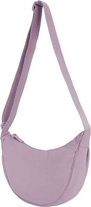 Crossbody Bag Hobo Sling Crescent Bag Women Men Trendy Small Shoulder Bag Purse Dumpling Bag Casu... | Amazon (US)