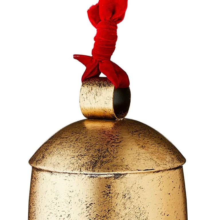 My Texas House Metal Hanging Bell, Antique Gold, 11.5 in | Walmart (US)
