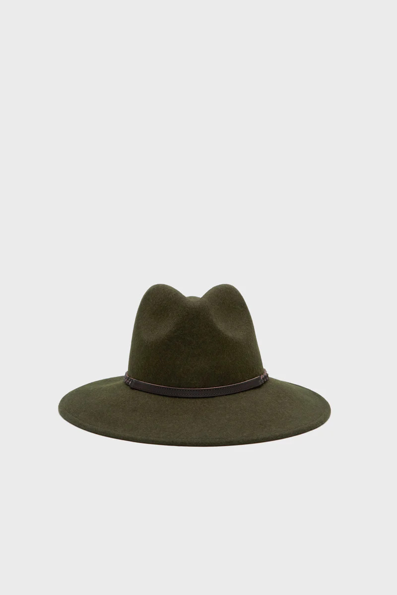 Olive Melange Tack Fedora | Tuckernuck (US)