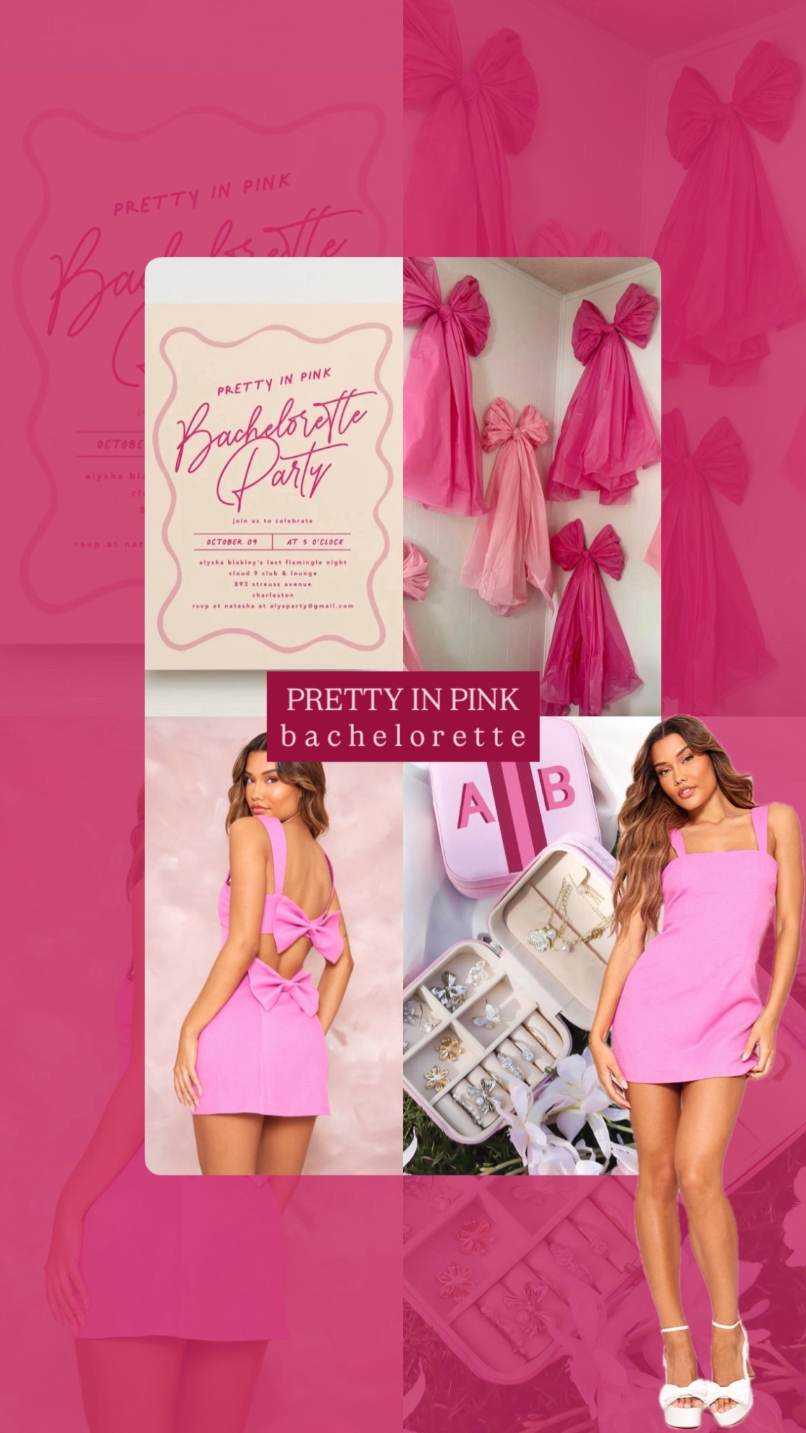 Pretty in Pink Bachelorette Party Theme 🎀 #LTKParty

#LTKValentine #LTKWedding