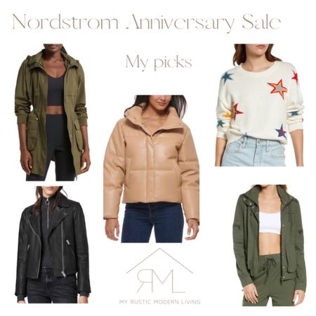 Nordstrom anniversary sale.
Costs, puffer jacket, sweater, rain coat, leather jacket

#LTKstyletip #LTKxNSale #LTKsalealert