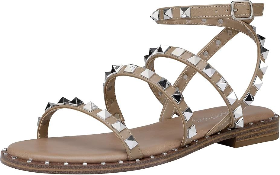 Women's Gladiator Cute Summer Flat Sandals | Amazon (US)