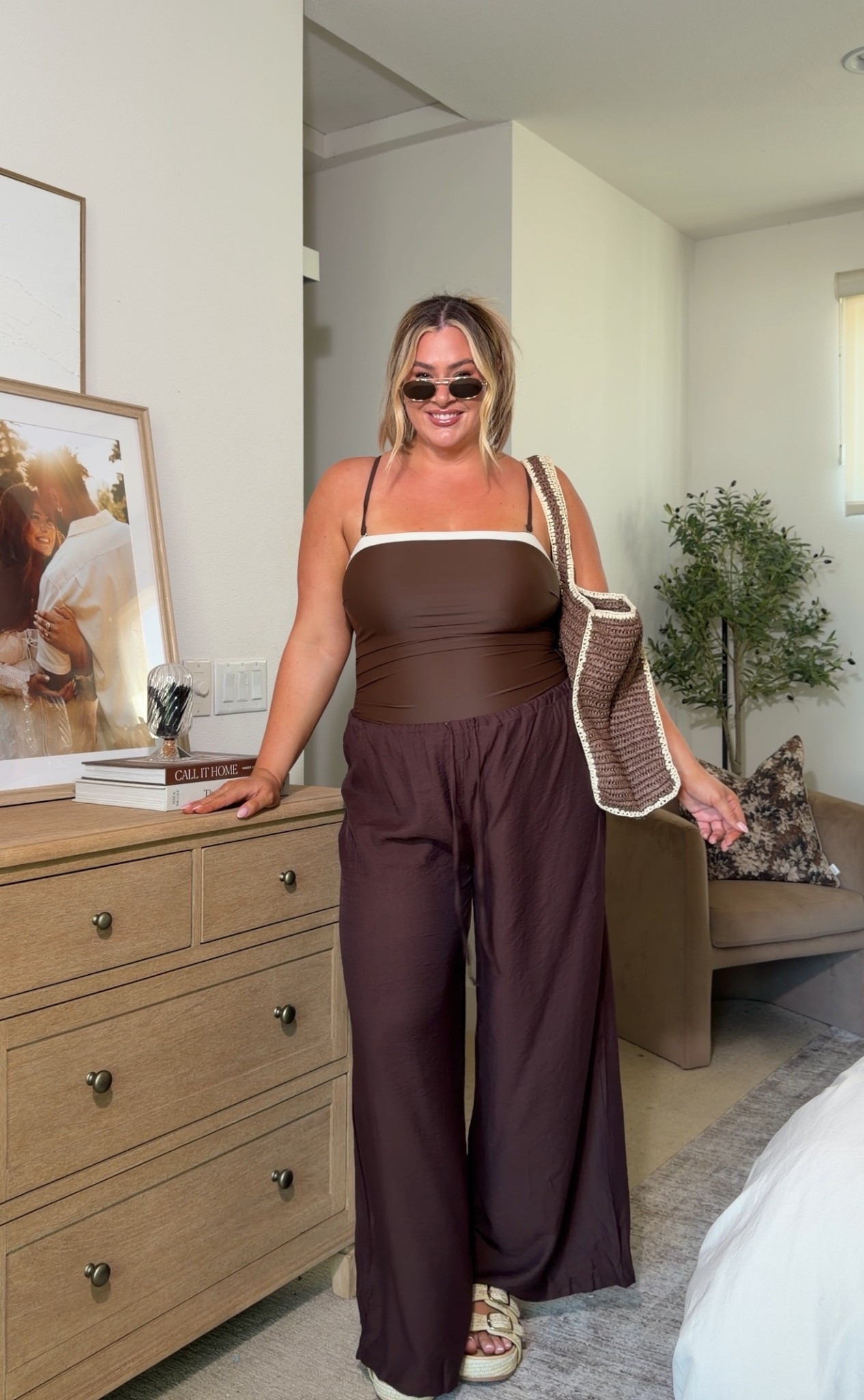 The perfect pieces for your next beach vacation!! Wearing an XL in this swimsuit and an XXL in these pants 🌞

#LTKSwim #LTKTravel #LTKMidsize