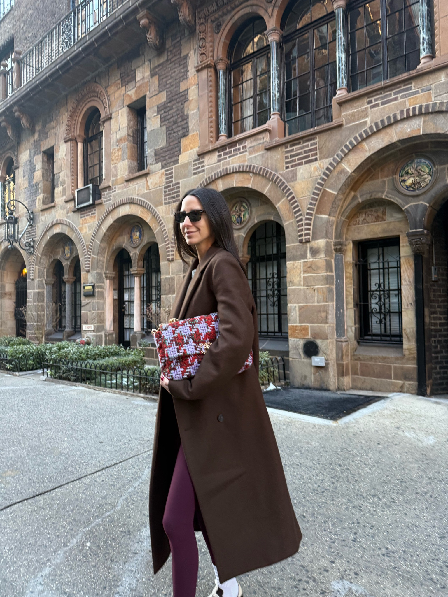 Today’s look. Glasses are Oliver people x the Row but old