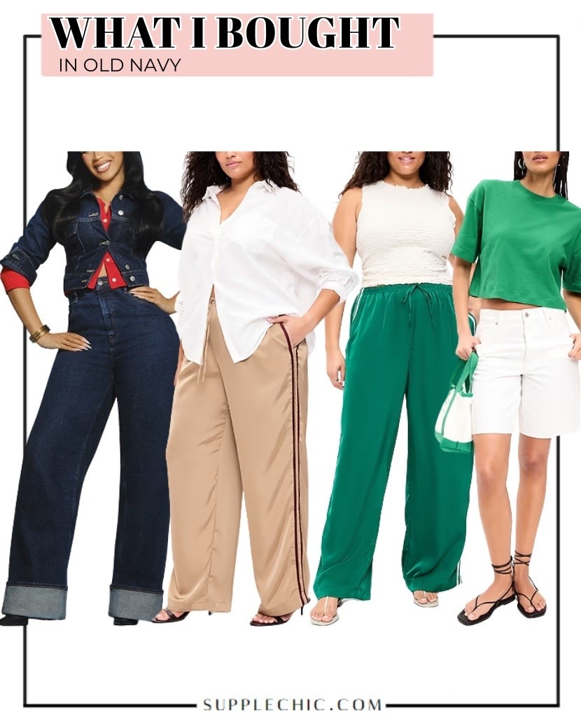 These Old Navy pieces are perfect for creating a versatile everyday wardrobe. From relaxed pants and classic tops to easy layering pieces, each item can be styled multiple ways for work, weekends, errands, and casual outings. Great options for anyone looking for comfortable fashion staples at an affordable price.   Old Navy finds, Old Navy haul, affordable fashion finds, capsule wardrobe essentials, everyday outfit ideas, casual outfit inspiration, wardrobe basics, affordable clothing, summer fashion finds, fall transition outfits, comfortable fashion, women’s outfit ideas

#LTKSeasonal #LTKMidsize #LTKootd