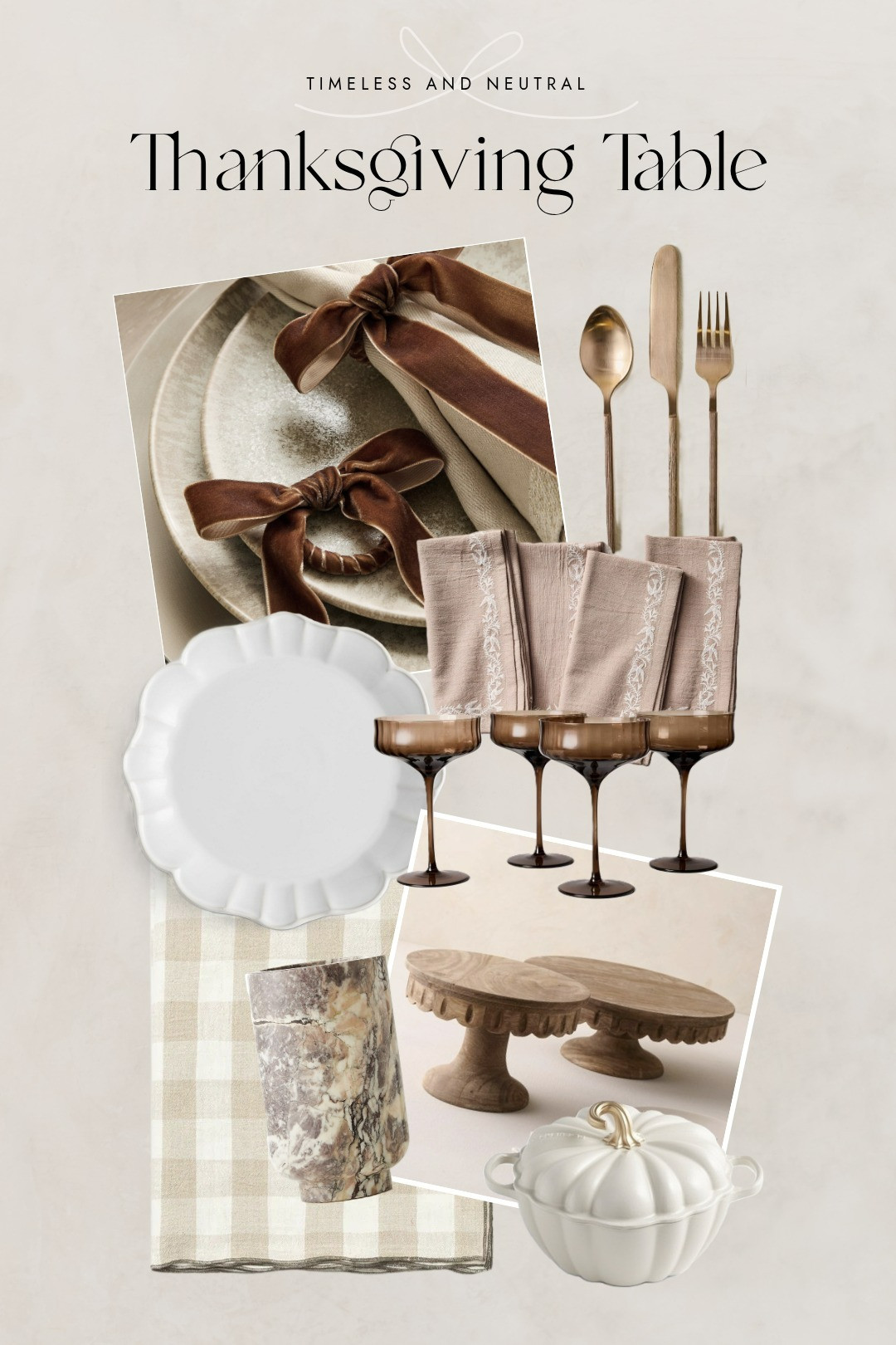 Neutral Thanksgiving Tablescape ideas 🦃🤍 

 #LTKHoliday #LTKSeasonal #LTKHome