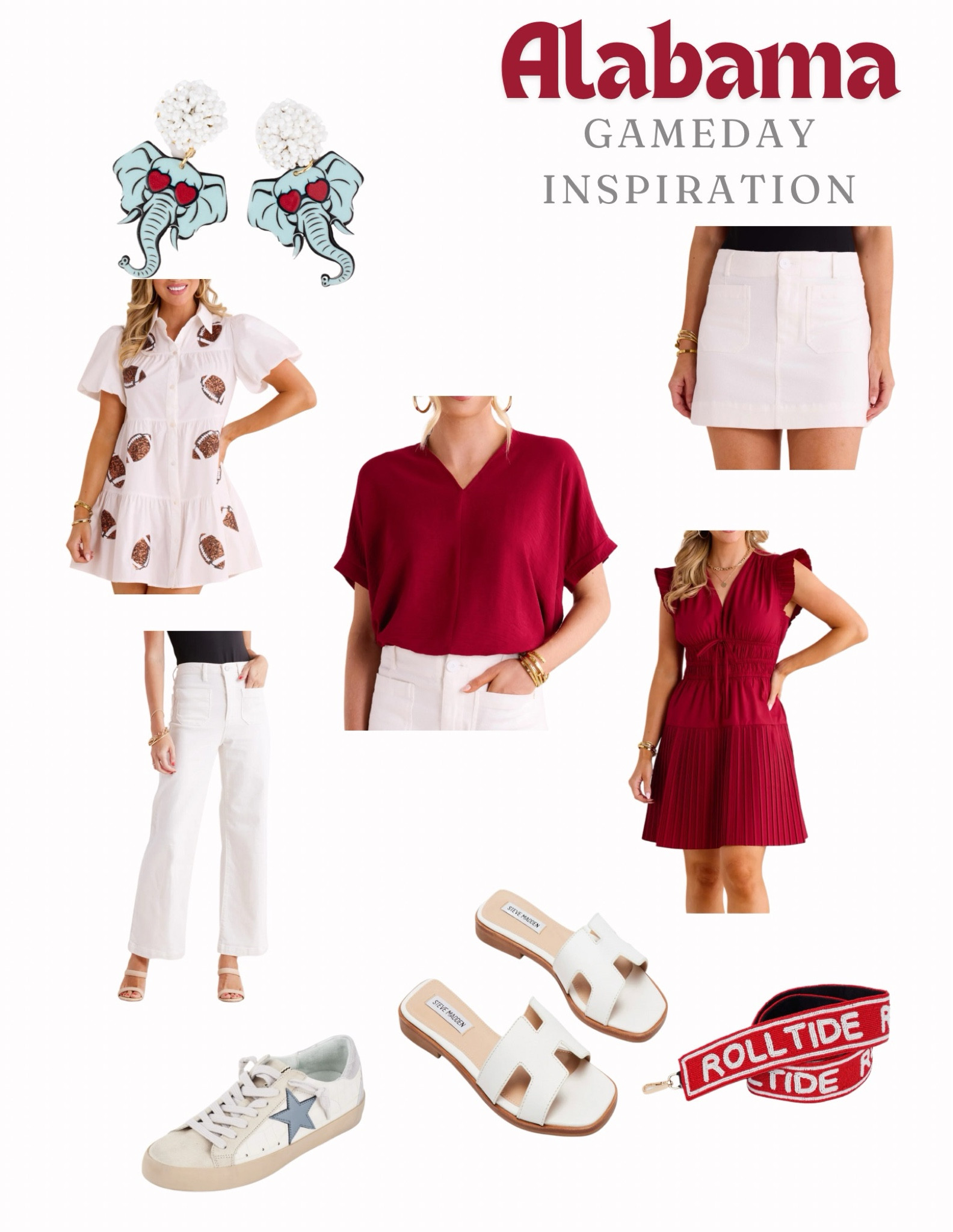 Alabama Gameday Inspo! #gameday #rolltide #alabama 