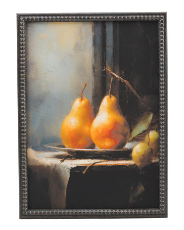 16x22 Pears Framed Wall Art | TJ Maxx