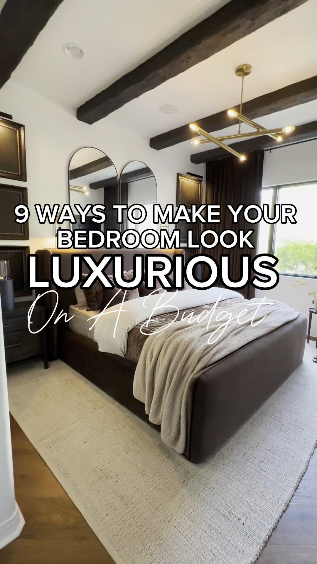 9 ways to make your bedroom look luxurious on a budget. 

🤎 Opt for a decorative headboard or a bed frame that makes a statement 
🤎 Layer and Overfill your throw pillows. The fluffier the bedding the better. You want that hotel look 
🤎 Add beautiful velvet drapes. This is a great way to make a room look more luxurious. Make sure you curtains are hung properly. 
🤎 Use lush layers 
🤎 Add a large mirror or mirrors to your space 
🤎 Add warm low level lighting 
🤎 Stick with a neutral color theme 
🤎 Add a hanging light fixture 
🤎 Incorporate a rug 

#cozyhome #aesthetichome #homestyling #homedecor #homedecortips #luxurybedroom #luxurydecoronabudget #bougieonabudget #bedroomdecor #bedroommakeover #luxurybedroom #moodybedroom #amazonfinds


#LTKHome #LTKStyleTip #LTKU
