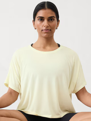 With Ease Crop Tee | Athleta
