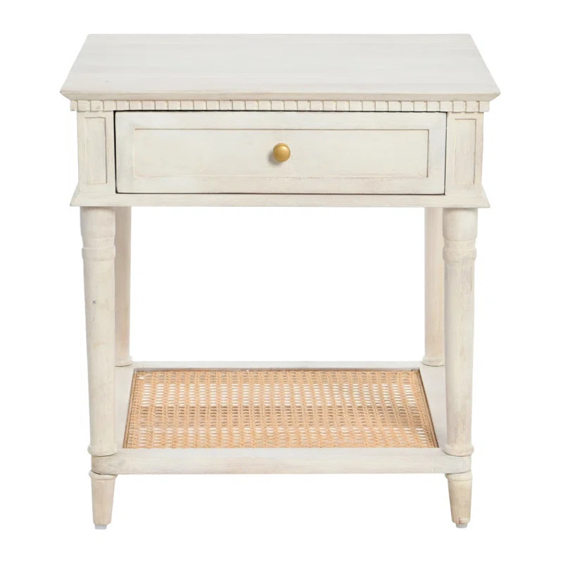 Bay Isle Home™ Ayleena Solid Wood End Table with Storage & Reviews | Wayfair | Wayfair North America