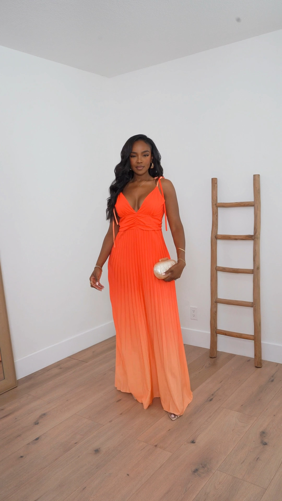 Sunset vibes in dress form? Yes, please.
Vacation dinner date outfit inspo that’s giving island goddess + effortless glam. Whether you’re headed to a beach resort, summer wedding, or romantic dinner under the stars, this look is chef’s kiss.

This orange ombré maxi dress drapes beautifully, with the perfect flowy, pleated detail that cinches at the waist. It’s flattering without clinging and gives you that confident, “I walked off a yacht” energy. Trust me—this silhouette is magic if you’re looking for something that’s sexy but not overly revealing.

Size small I’m 5’4 | 140lbs | 36D -27 -40  IG & YT: kirasfashionfinds TT: kiraabboud 

If you’d rock this for a beach dinner or vacay night out, drop a few sunset emojis and help keep this look on your feed!

#vacationstyle #beachdinneroutfit #summerdressinspo #ltkfashion #resortwear #flowydress #fashionreels #summerweddingguestdress #ootdinspo #islandglam #eveninglook

#LTKTravel #LTKFindsUnder100 #LTKWatchNow