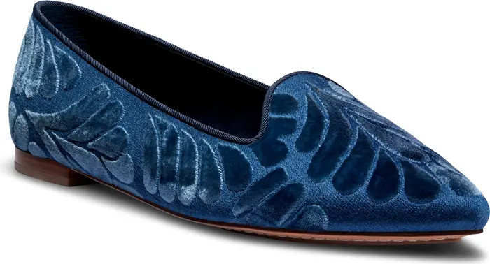 Sparrow Embroidered Pointed Toe Flat (Women) | Nordstrom