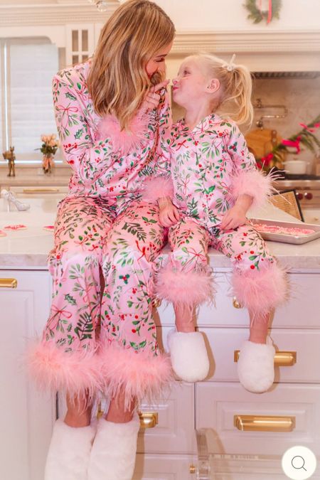 Girliest Christmas pjs ever! Matching mom and me Christmas pajamas 

#LTKHoliday #LTKGiftGuide #LTKSeasonal