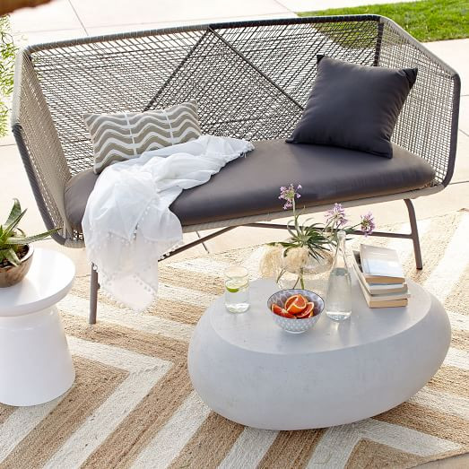 Pebble Outdoor Coffee Table | West Elm (US)