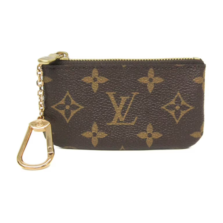 Pre-Owned Louis Vuitton Monogram Key Pouch M62650 Men,Women Monogram Coin Purse/coin Case Brown | Walmart (US)
