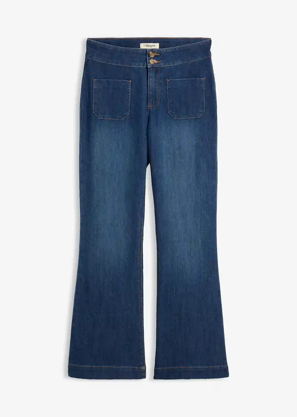 Flared-Jeans Mid Waist | Bonprix DE