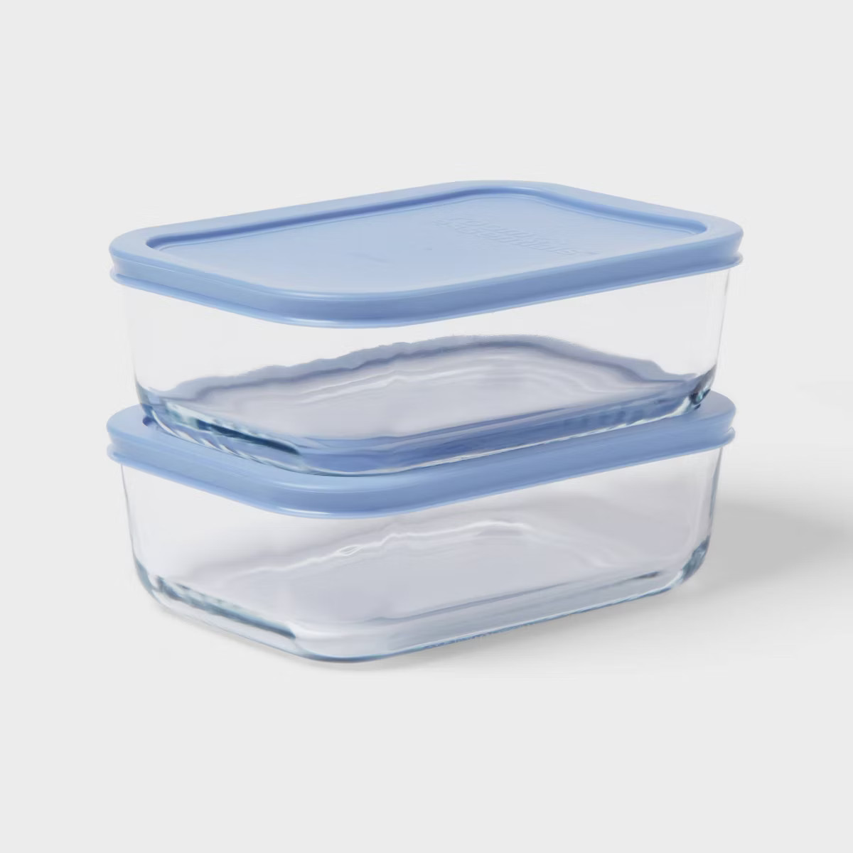 2pk Glass Rectangular Food Storage Container Set - Room Essentials™ | Target