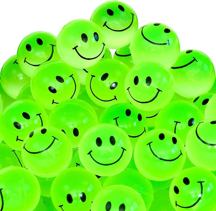 Playbees Glow in The Dark Bouncy Balls Bulk for Kids Super Bouncy Small Balls 1 inch for Kids Ven... | Amazon (US)