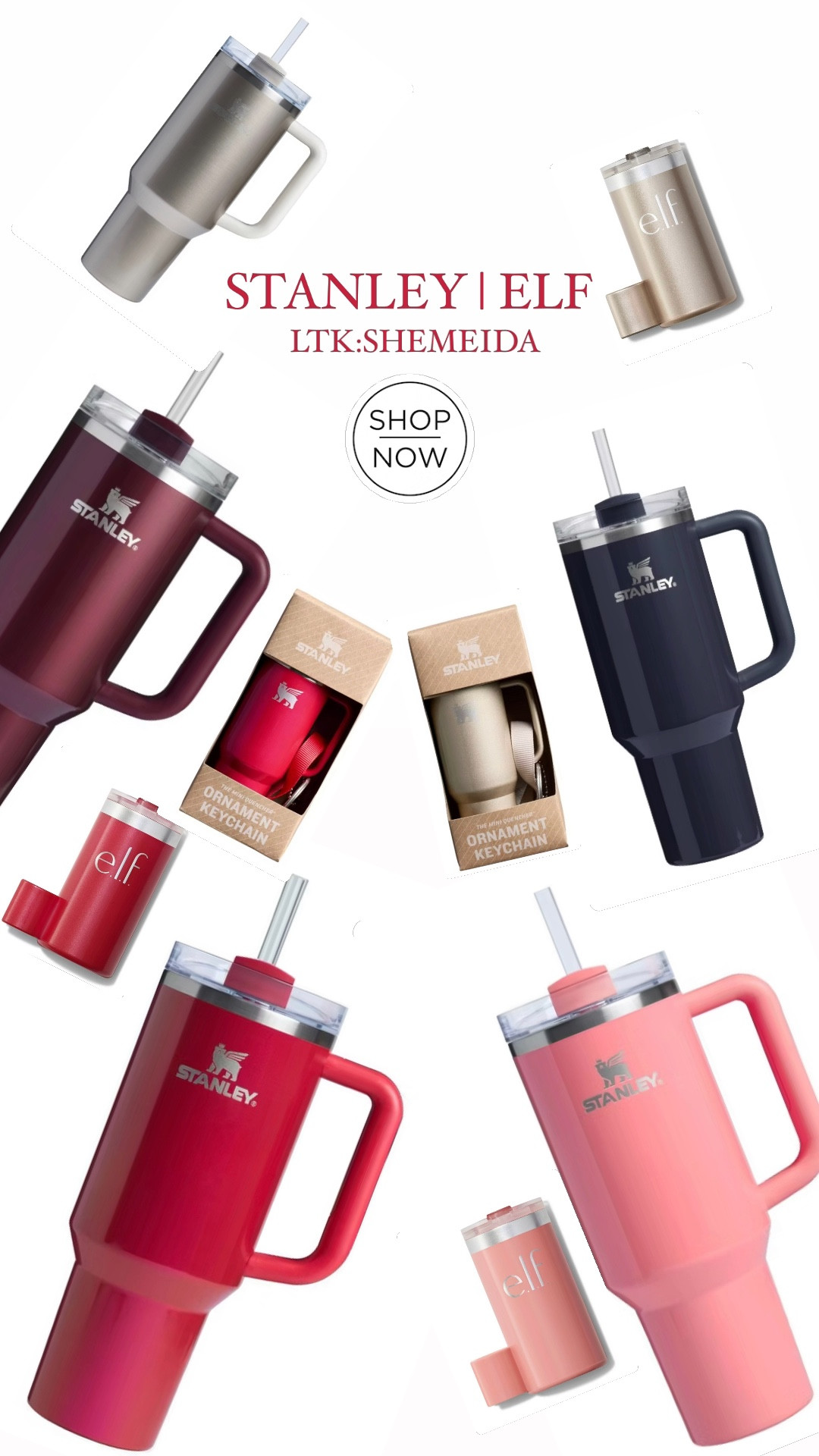 Stanley | Elf Collab! Check out the mini Stanley Keychain! Sooo cute! 

#LTKHoliday #LTKCyberWeek #LTKGiftGuide
