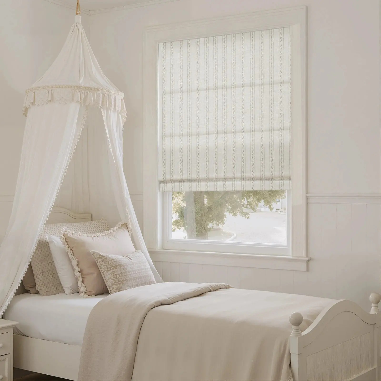Jyll Mackie Cotton Roman Shade Cordless | TWOPAGES