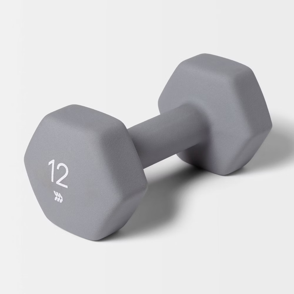 Hand Weight 12lb Gray - All in Motion | Target