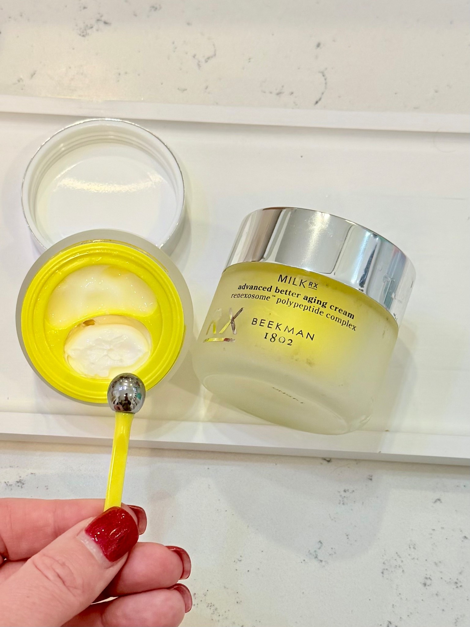 😍 What a steal! The new Beekman Milk Rx Eye Cream is on super sale today with a SUPERSIZE Milk Rx Face Cream (2x the size of mine)! Just the eye cream is $68! Separately it would be $204!!! They also have a Milk Rx Serum bundle that’s basically BOGO! If you want a simple highly effective system, this is it! New customers can drop the price another $15 with WELCOME2025. Returning customers may be able to use HELLO10 for $10 off 2nd purchase only! @QVC #LoveQVC

#LTKOver40 #LTKBeauty #LTKSaleAlert