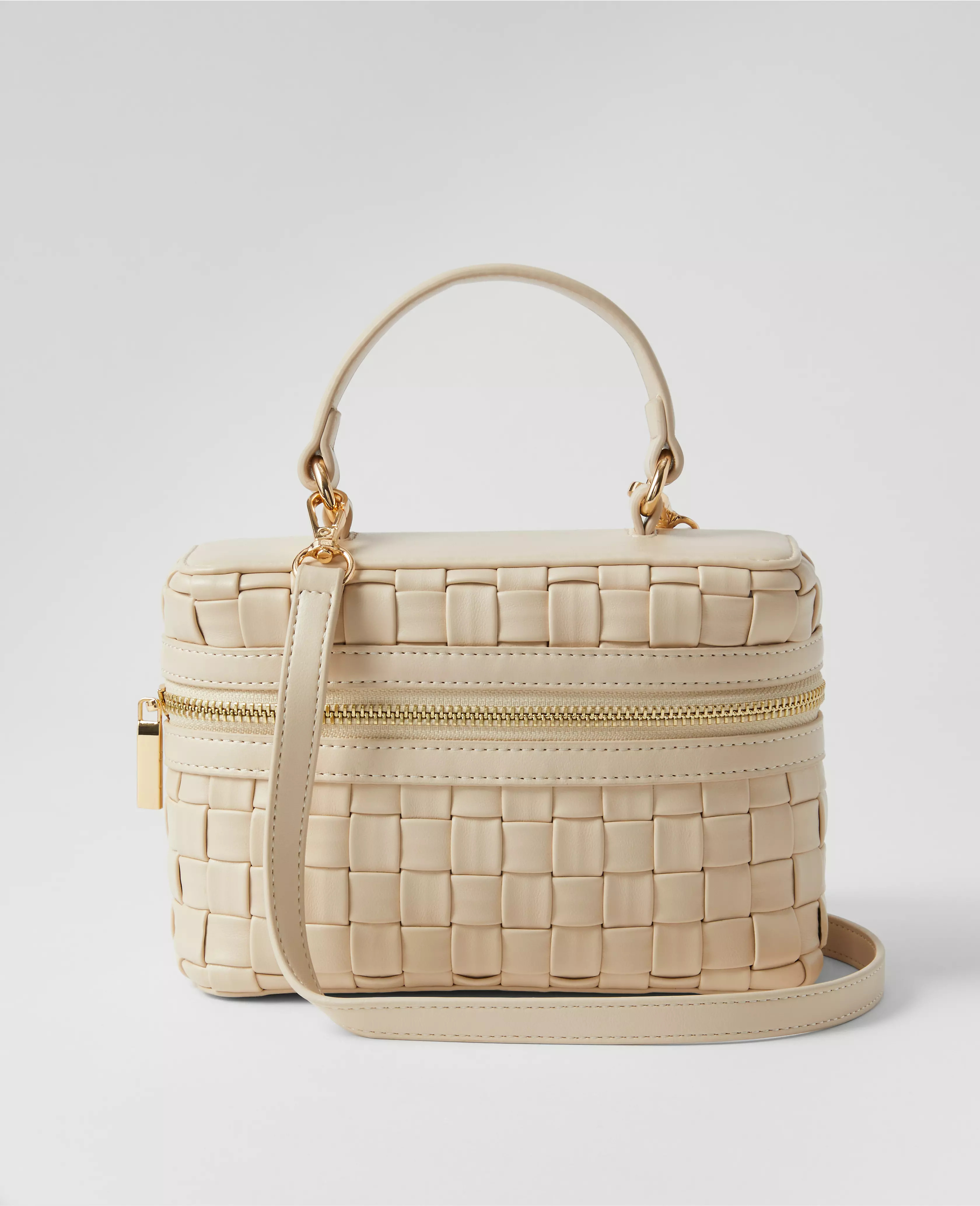 Woven Makeup Case | Ann Taylor