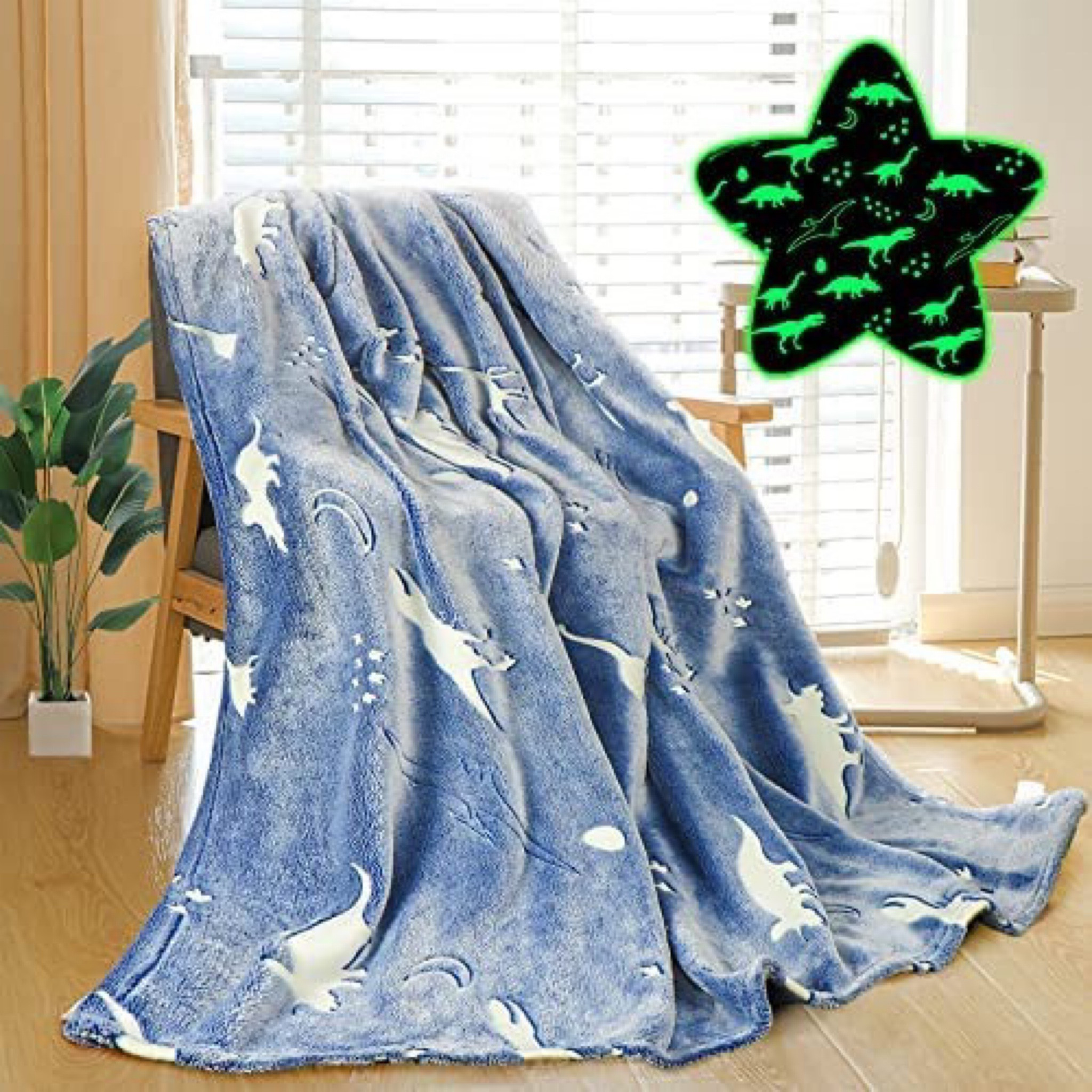 A flow in the dark dinosaur blanket for your dinosaur obsessed toddler and kid! 

#LTKhome #LTKGiftGuide #LTKkids