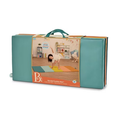 B. toys Wonder Tumble Mat Folding Gymnastics Playmat | Target