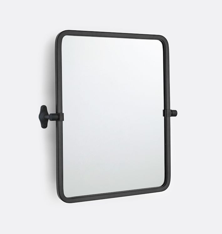 Tolson Rounded Rectangle Pivot Mirror | Rejuvenation