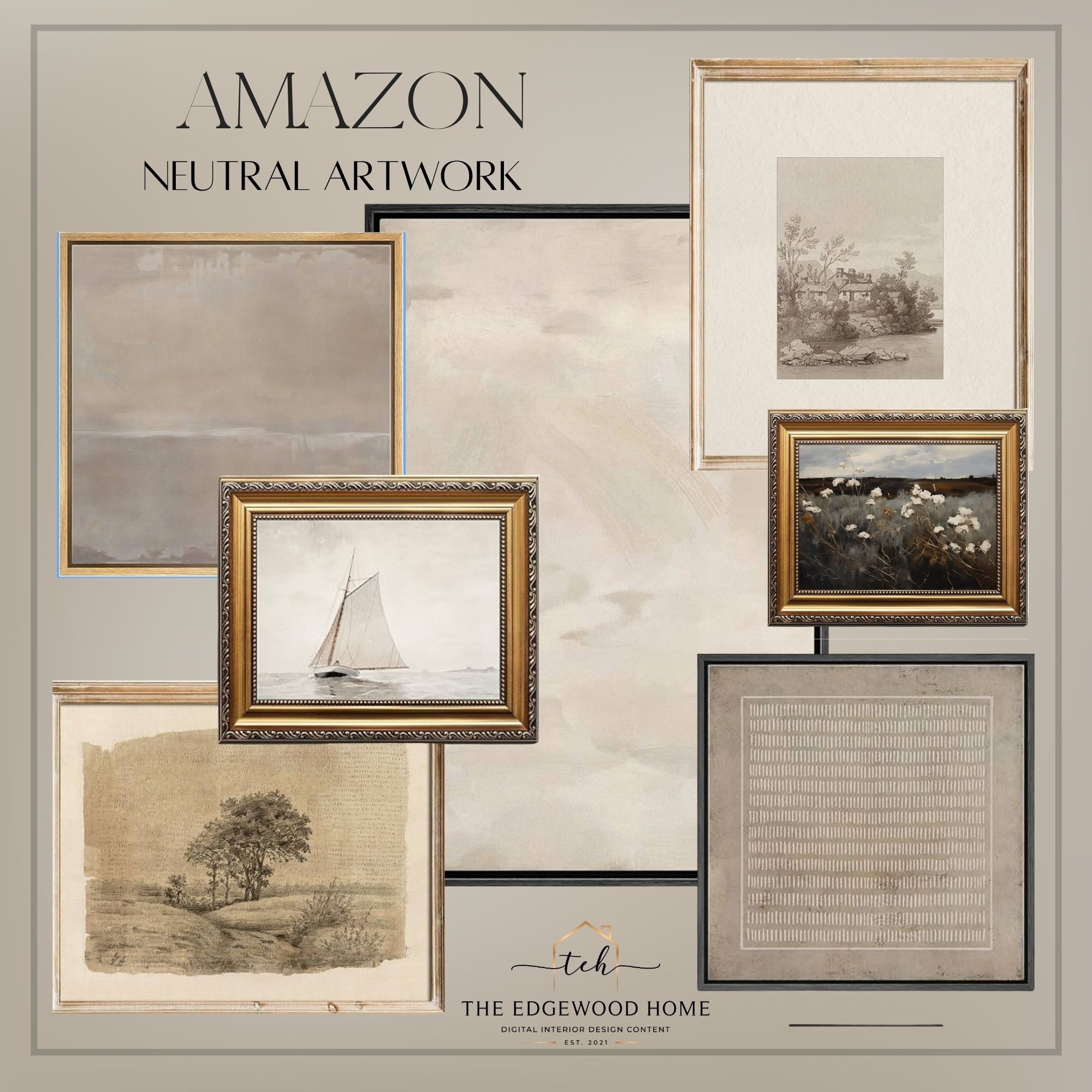 Neutral Amazon Artwork

#LTKHome
