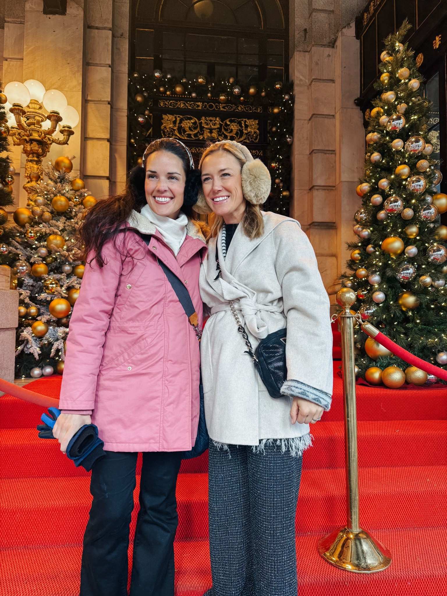 Varley wrap jacket & cozy ear muffs for NYC

#LTKHoliday