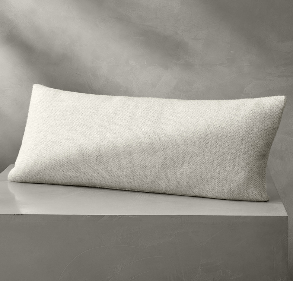 Reserve Alpaca Pin Check Pillow Cover | Boll & Branch