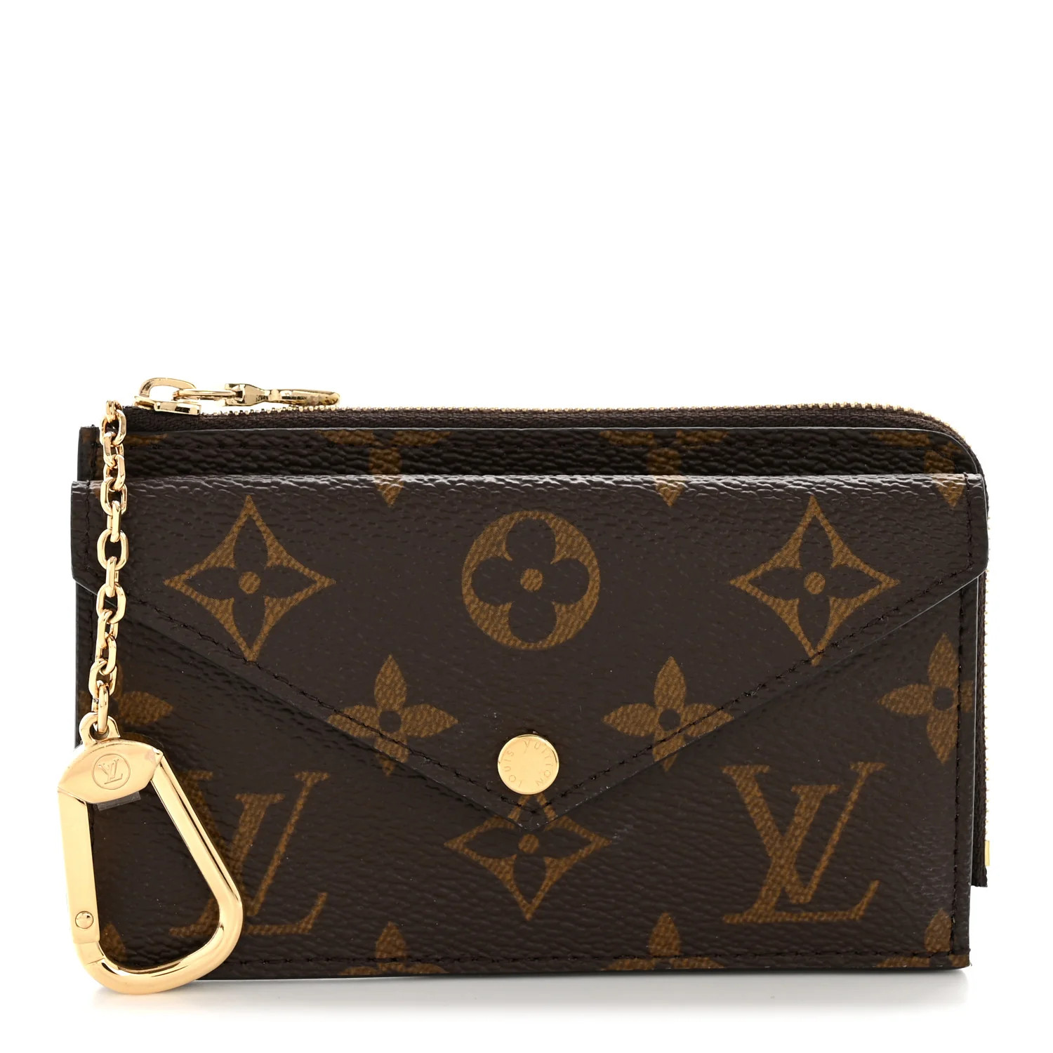 Louis Vuitton Monogram Recto Verso Card Holder Black 1883811 | FASHIONPHILE (US)