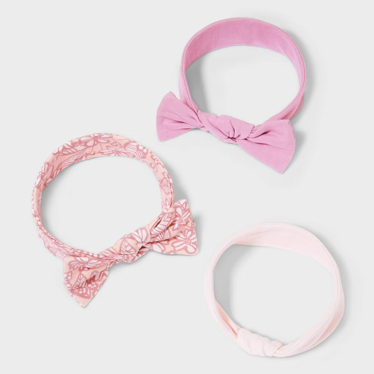 Baby Girls' 3pk Headwrap Floral - Cloud Island™ | Target