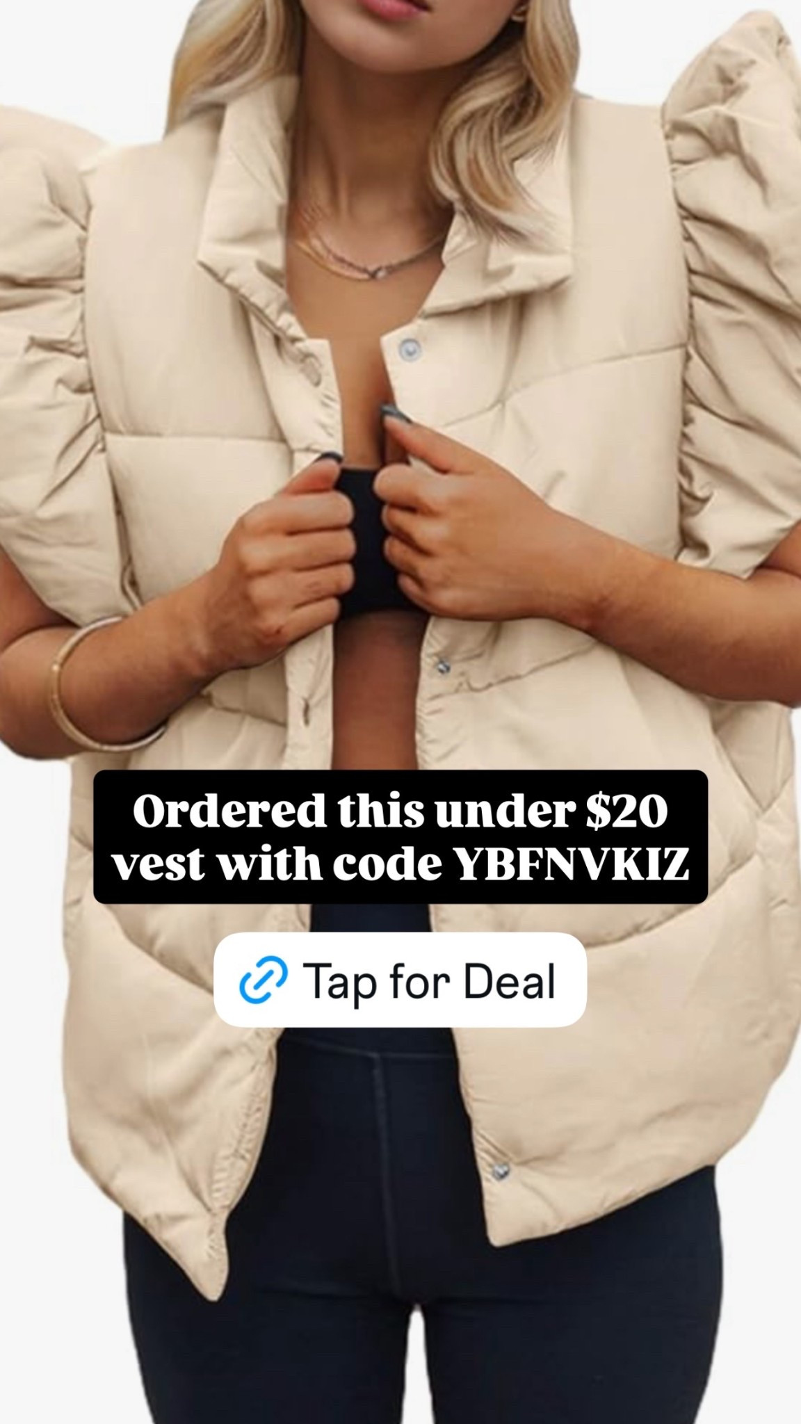 Ordered this under $20 Amazon vest with code YBFNVKIZ

#LTKgrwm #LTKdayinmylife #LTKOver40