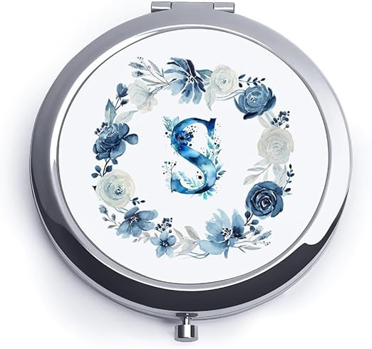 Personalized Gift for Women Girls Her, Custom Gifts for Adult Teen, Floral Monogram Alphabet Init... | Amazon (US)