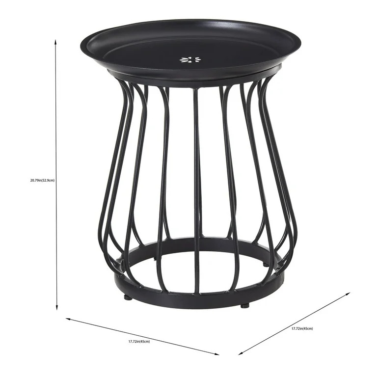 Better Homes & Gardens Aubrey 3-Piece Stationary Chat set, Creamy | Walmart (US)