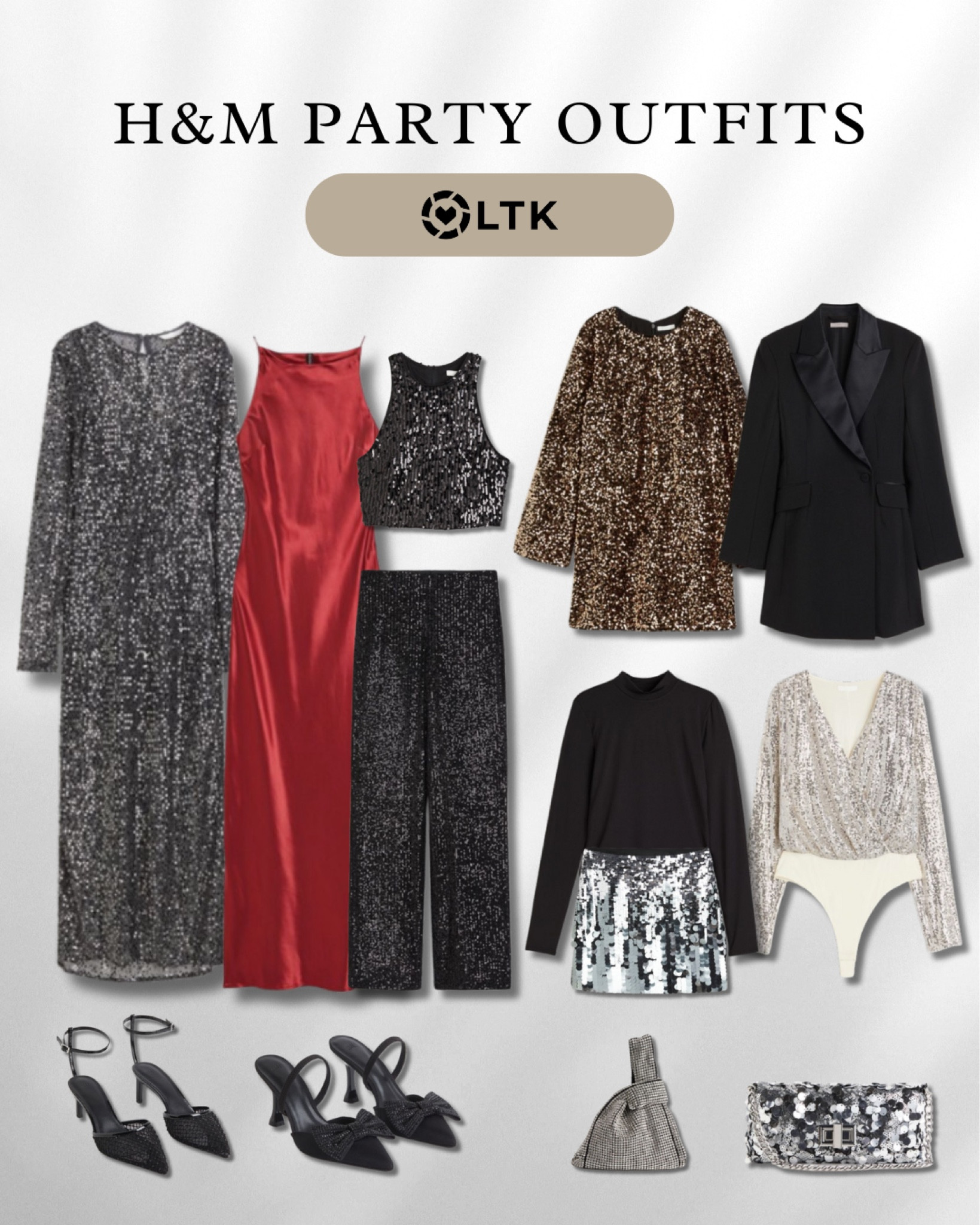 H&M Party outfits 🎉

outfit inspiration, festive outfit, Xmas party outfit, new arrivals, blazer dress, sequined dress, red dress, mini skirt, matching set, sling back heels, Nederland. 

#LTKparties #LTKstyletip #LTKeurope
