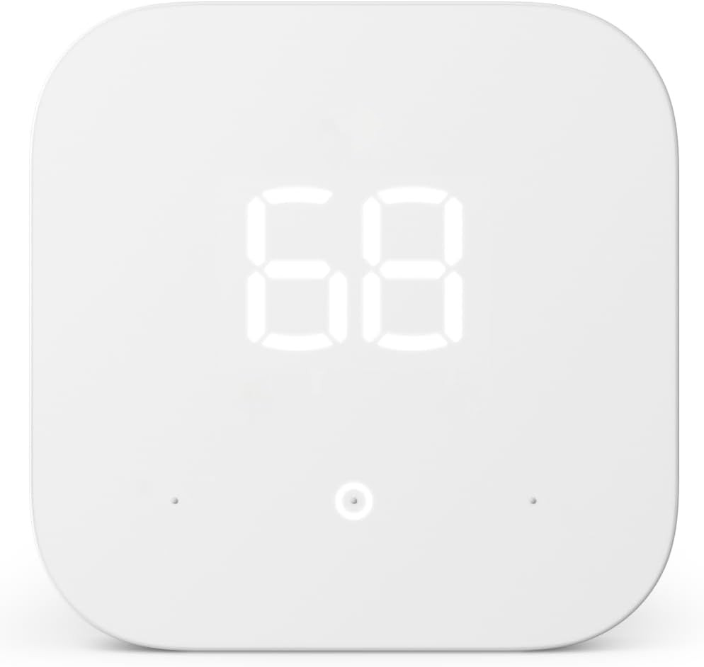 Amazon Smart Thermostat – Save money and energy - Works with Alexa and Ring - C-wire required | Amazon (US)