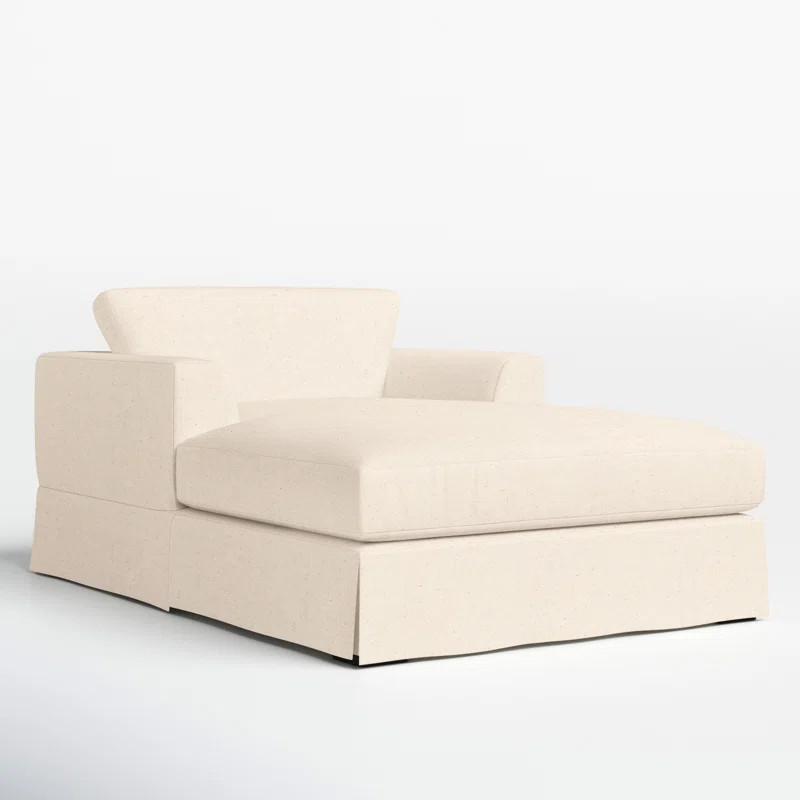 Lucia Slipcovered Chaise Lounge | Wayfair North America
