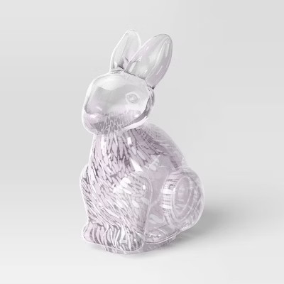 Confetti Glass Easter Bunny Purple - Threshold™ | Target
