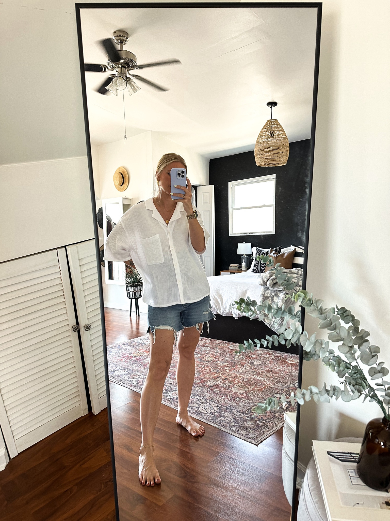 Maternity denim shorts & target shirt

#LTKstyletip #LTKSeasonal #LTKbump