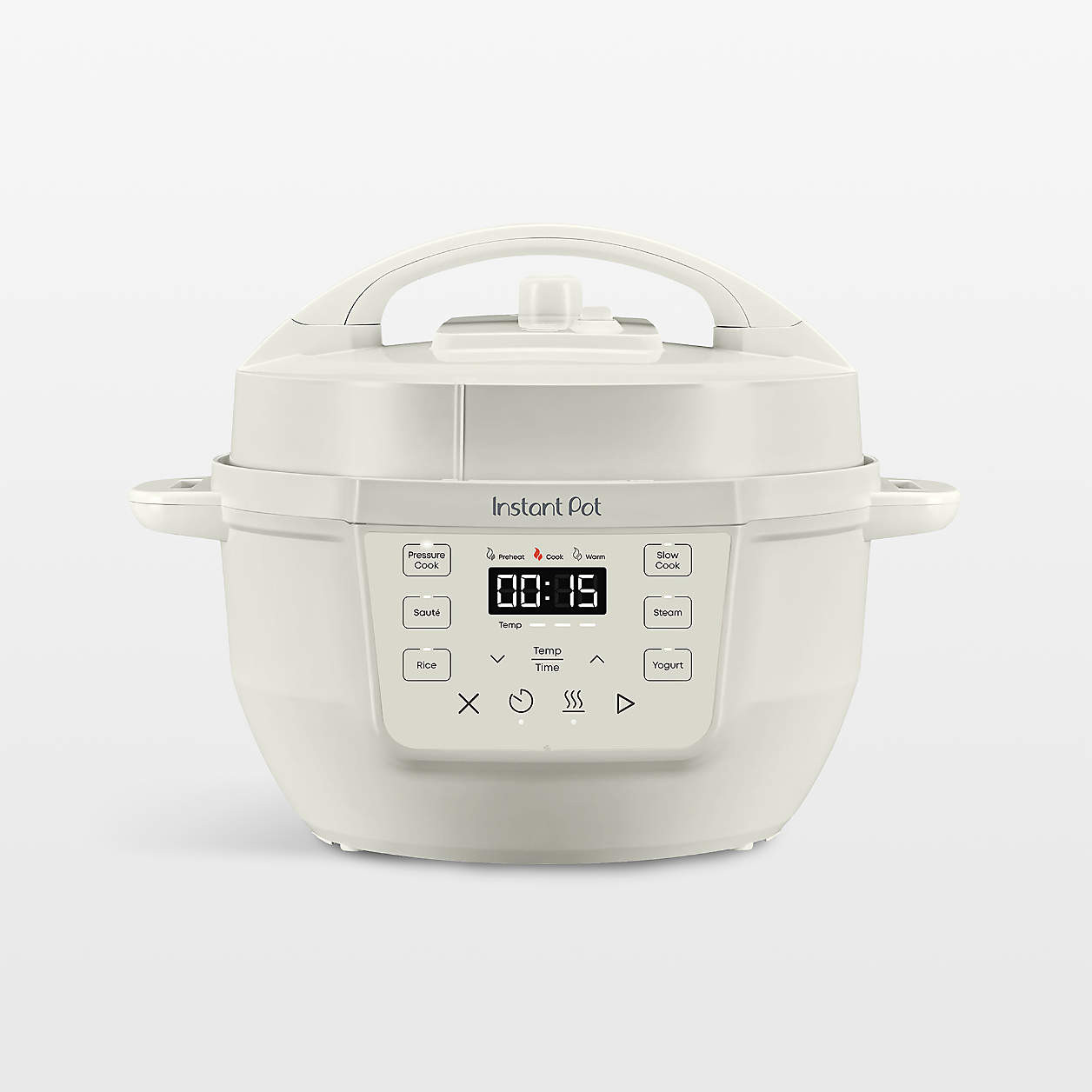 Instant Pot 4-Qt. RIO Pressure Cooker in Sea Salt | Crate & Barrel | Crate & Barrel
