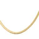 Dieci 18"" 10K Gold Polished Herringbone Necklace | HSN